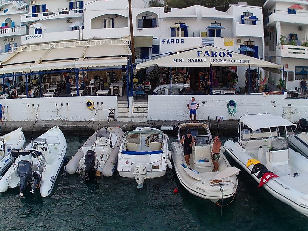 Faros Rooms Λουτρό Εξωτερικό φωτογραφία