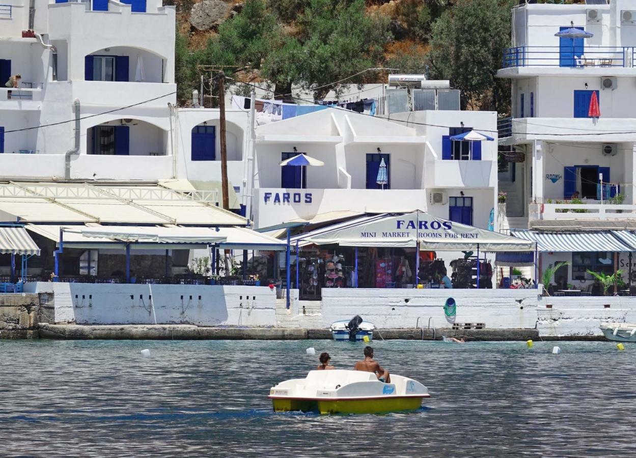Faros Rooms Λουτρό Εξωτερικό φωτογραφία